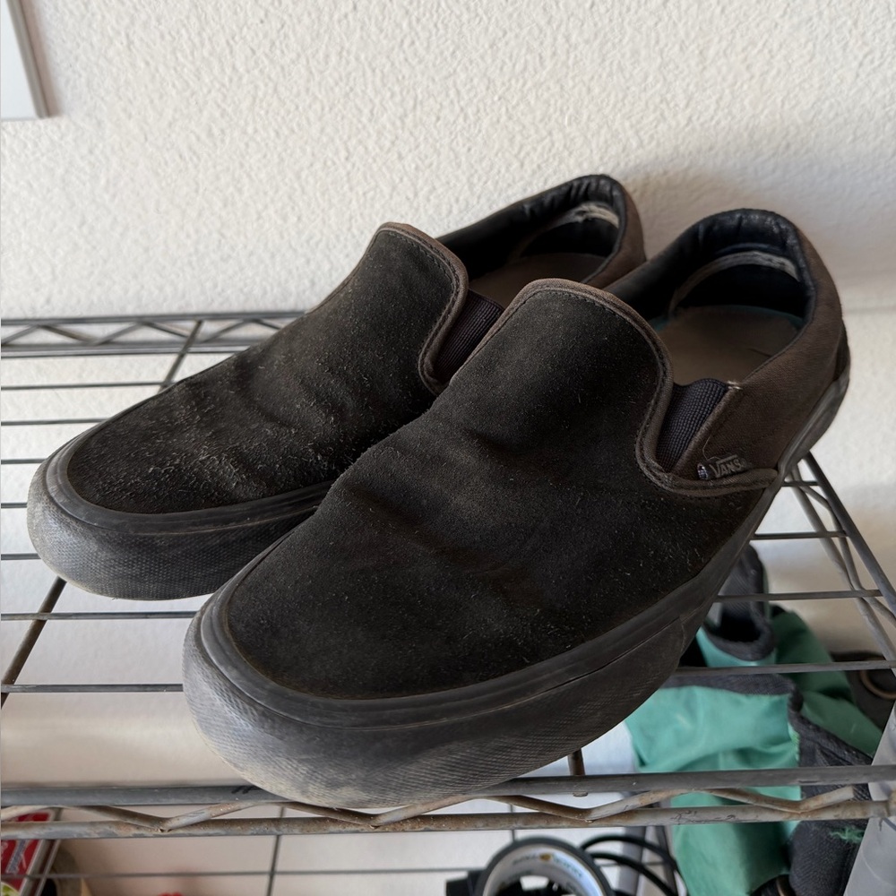 Vans Black Slip-On Pro